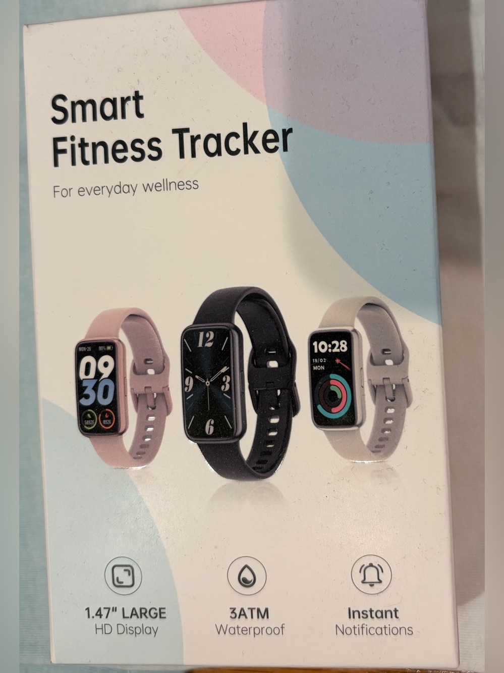 Smart Fitness Tracker Motivaris- Black Bands brand new NWT